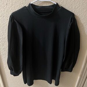Black SHEIN long sleeve blouse